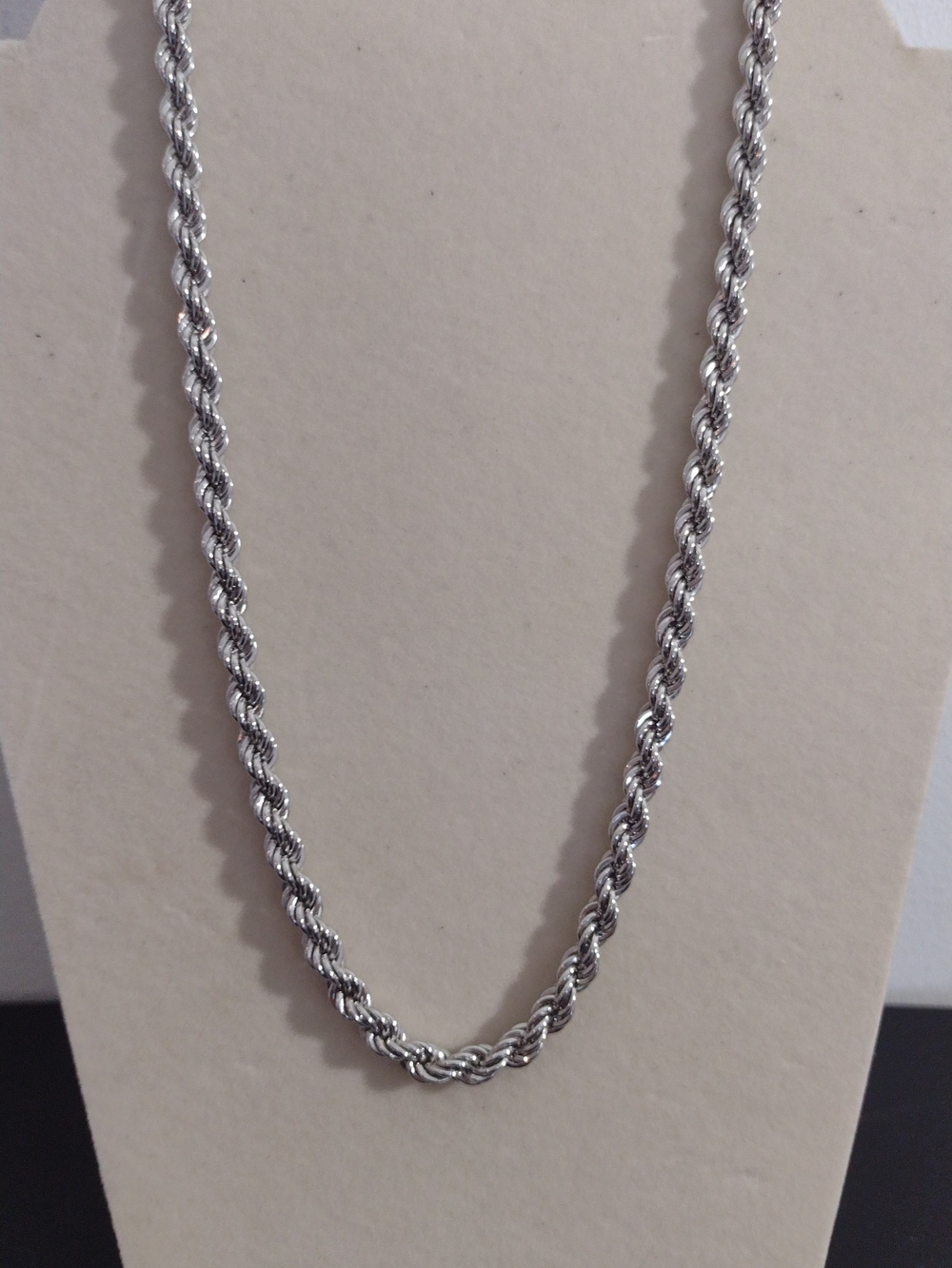 Monet Silver-Tone Twisted Rope Necklace - Picture 2 of 8